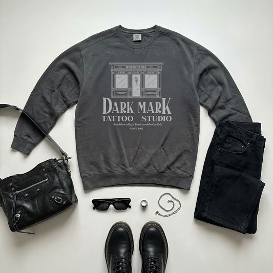 Tattoo Studio Garment Dyed Sweatshirt