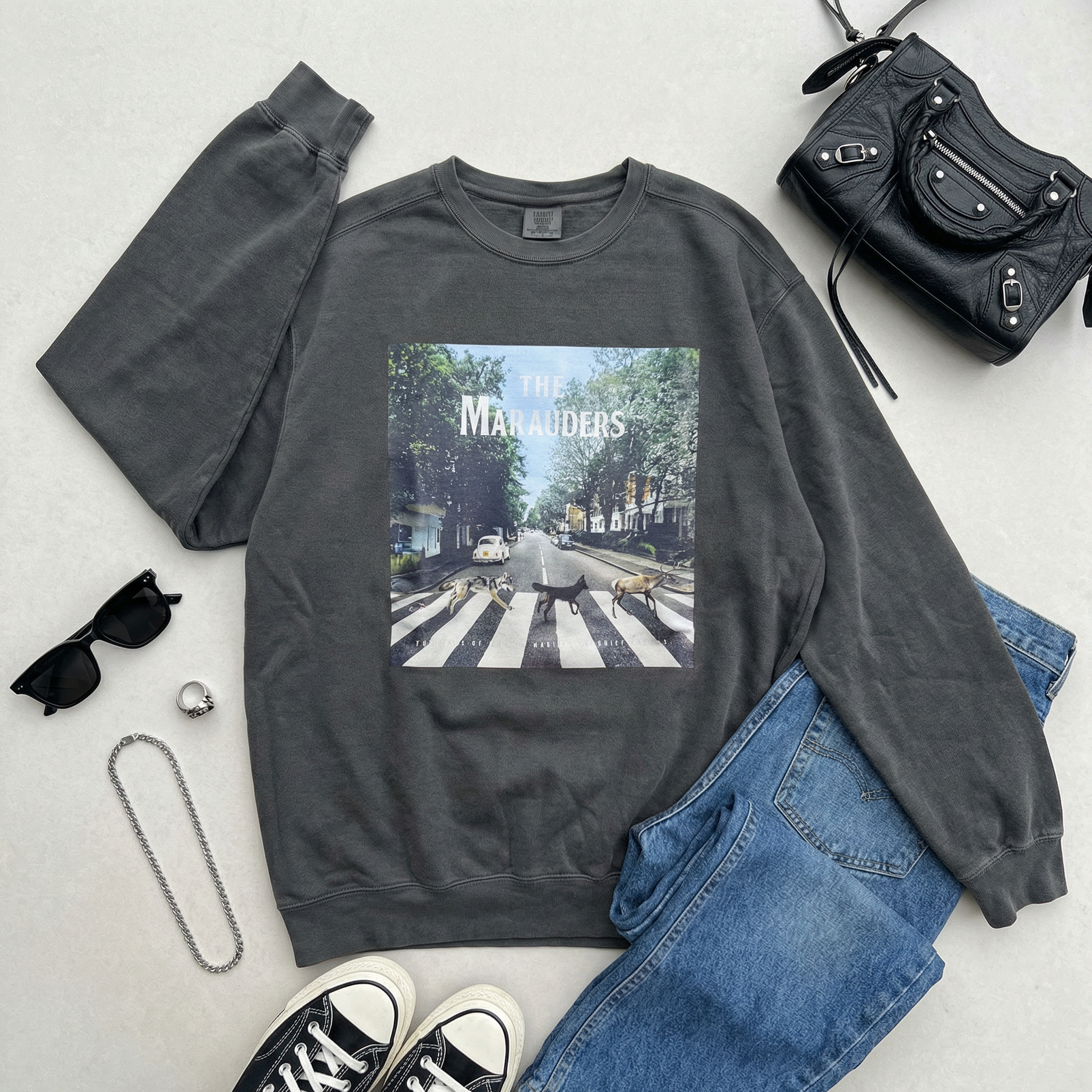 Marauders Abbey Road Garment Dyed Sweatshirt