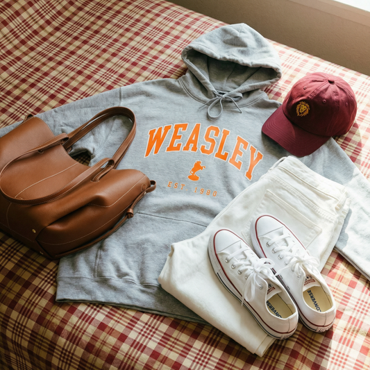 Weasley the King Heather Hoodie (L)