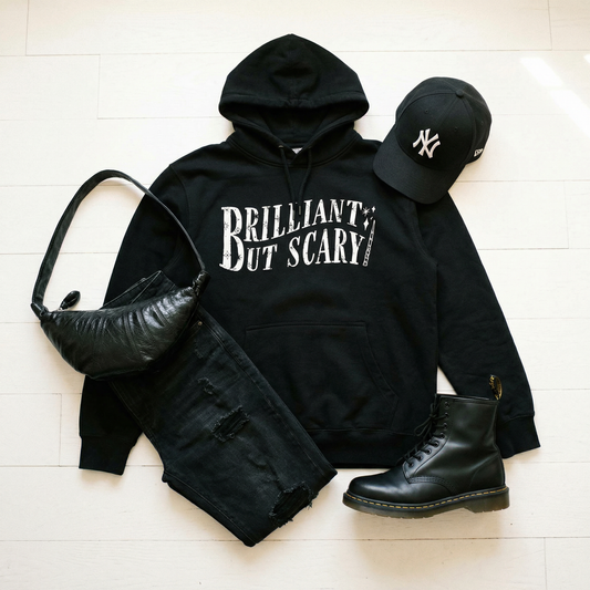Brilliant but Scary Hoodie (M)
