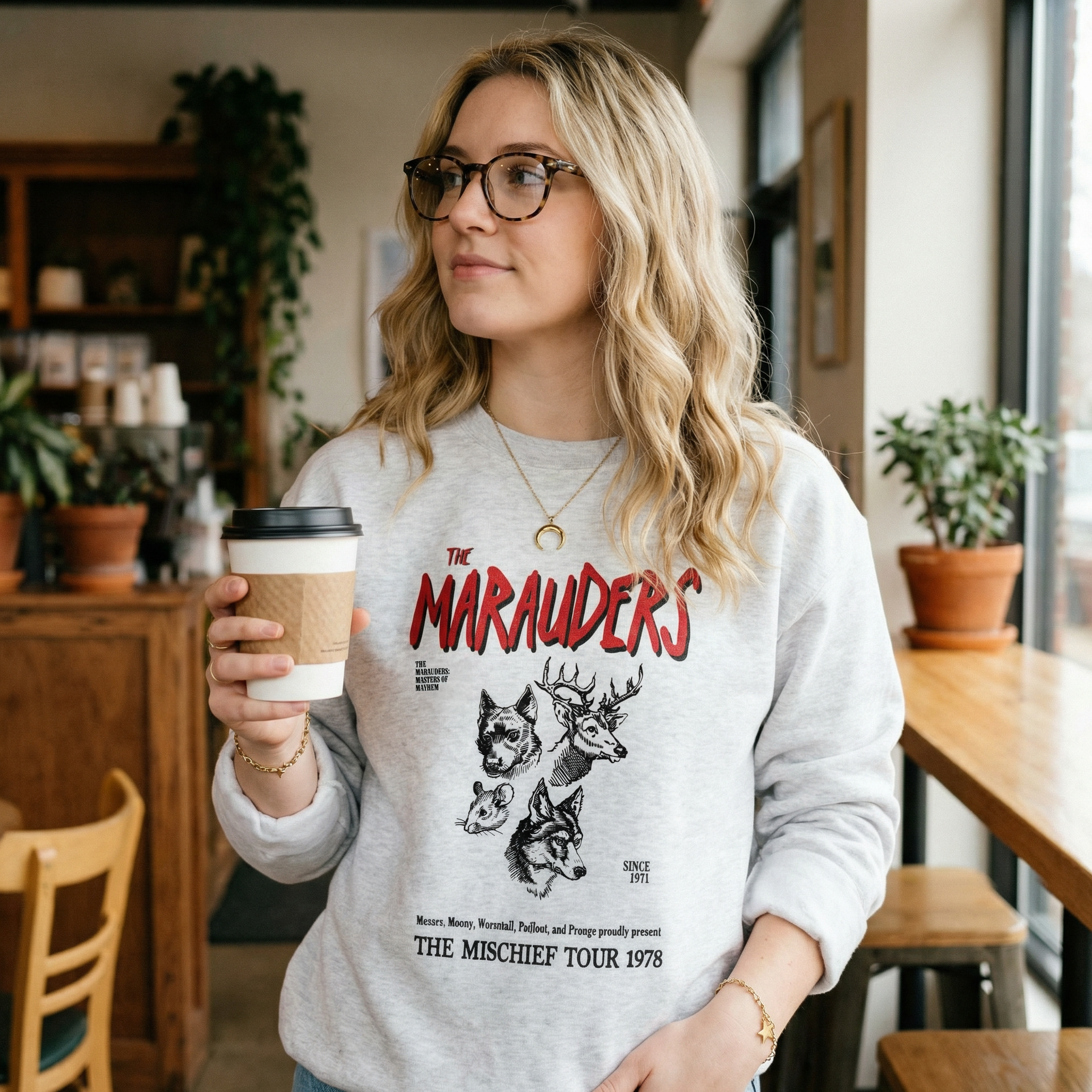 1977 Tour Heather Sweatshirt (M)