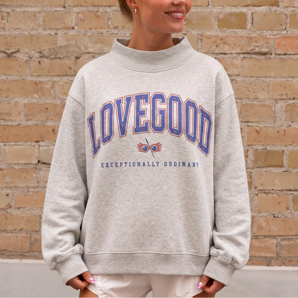 Lovegood Mock Neck Sweatshirt