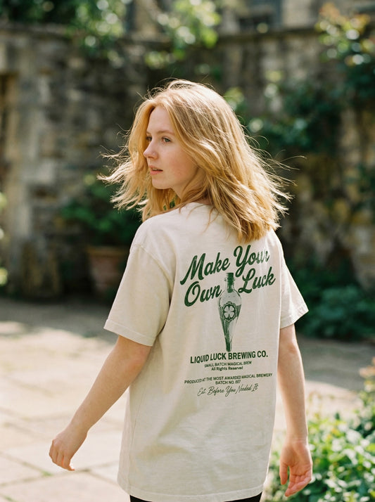 Make Your Own Luck Garment Dyed Tee