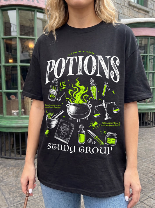 Potions Study Group Garment Dyed Tee