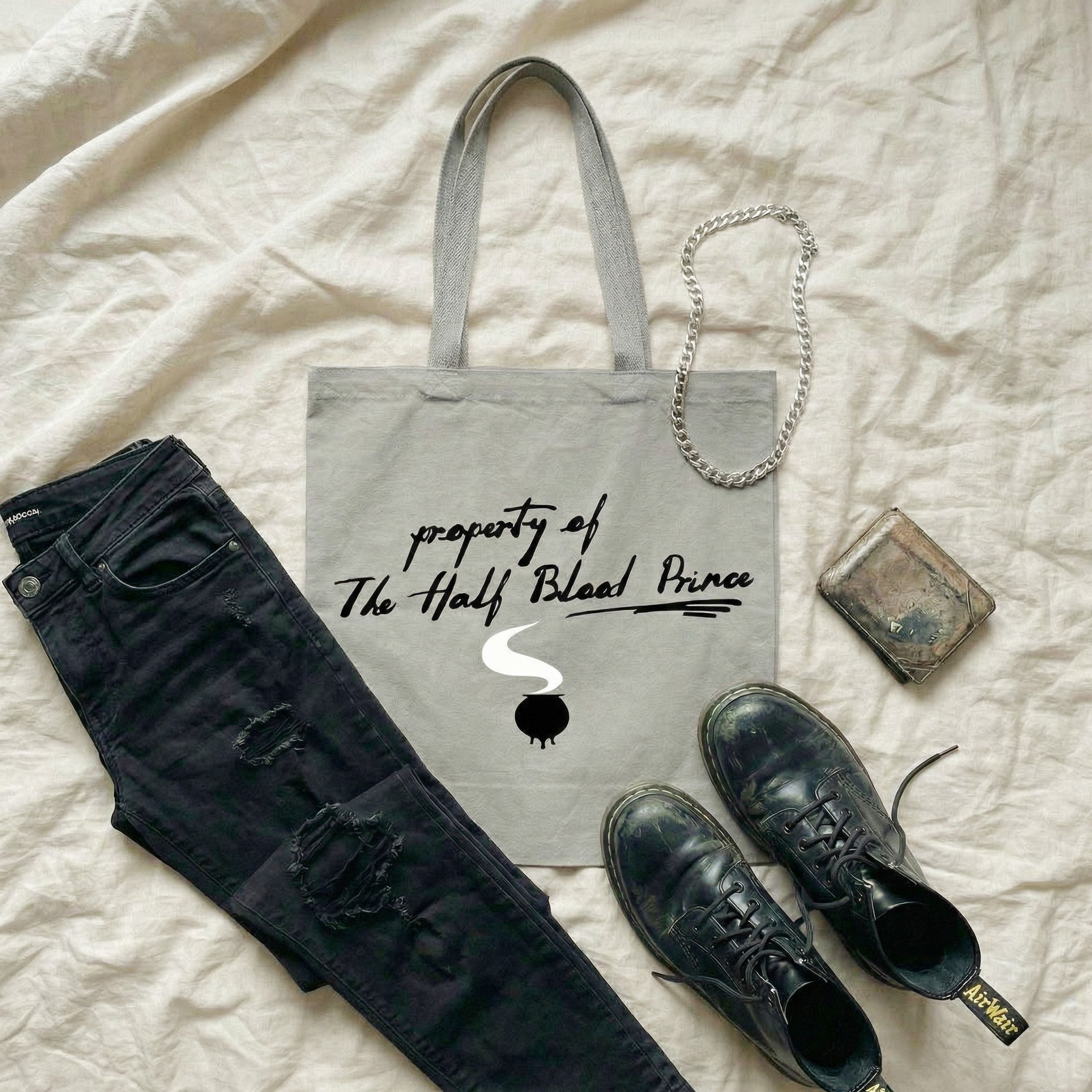 Property of the HB Prince - Tote / Grey