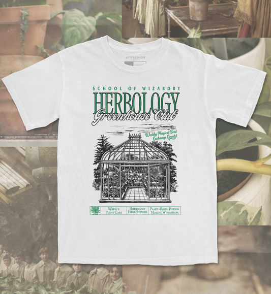 Herbology Green House Club Garment Dyed Tee