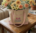 Load image into Gallery viewer, Luna Tote / Boat Tote / Pink
