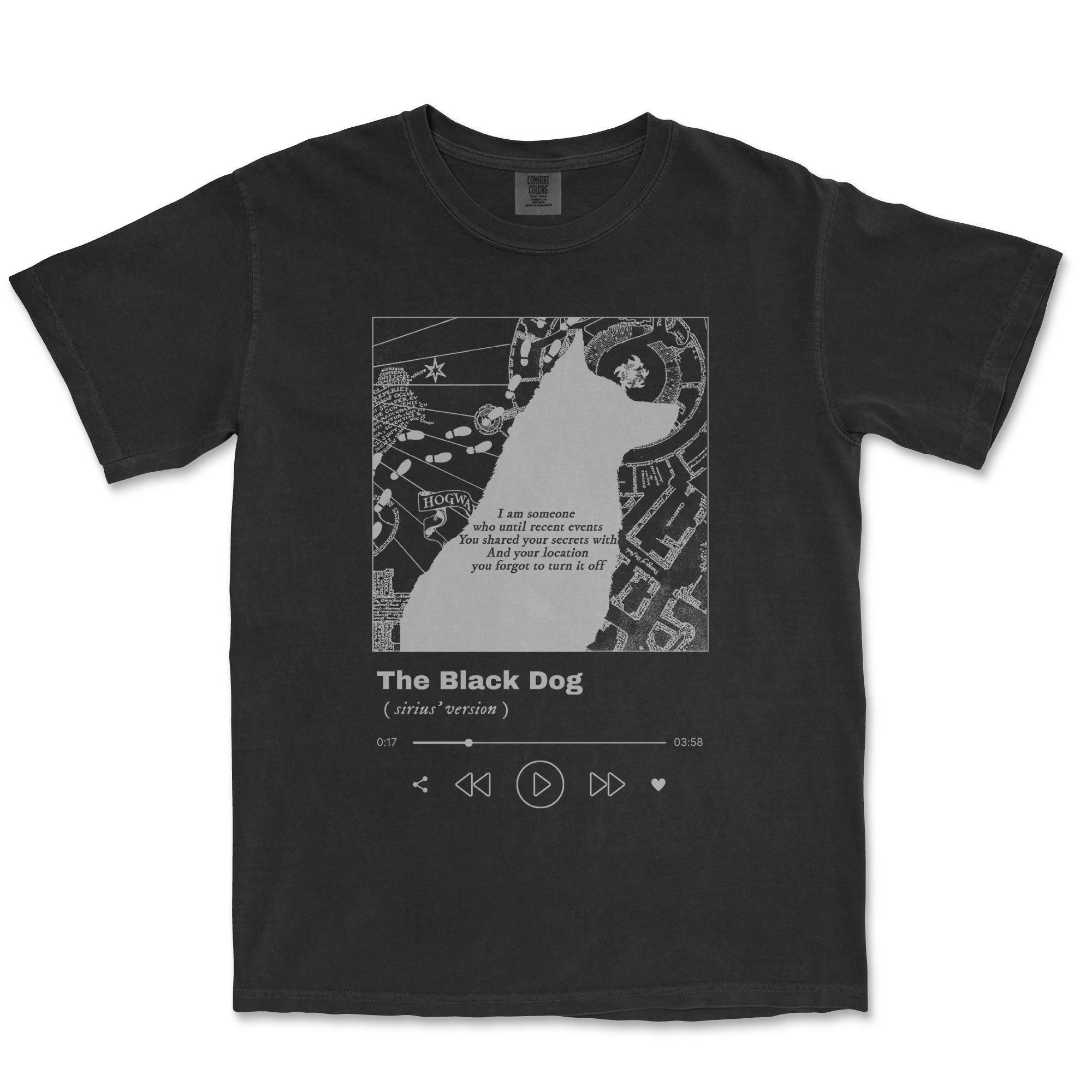 The Black Dog (Sirius' Version) Garment Dyed Tee