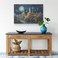Load image into Gallery viewer, The Castle Starry Night Canvas Print
