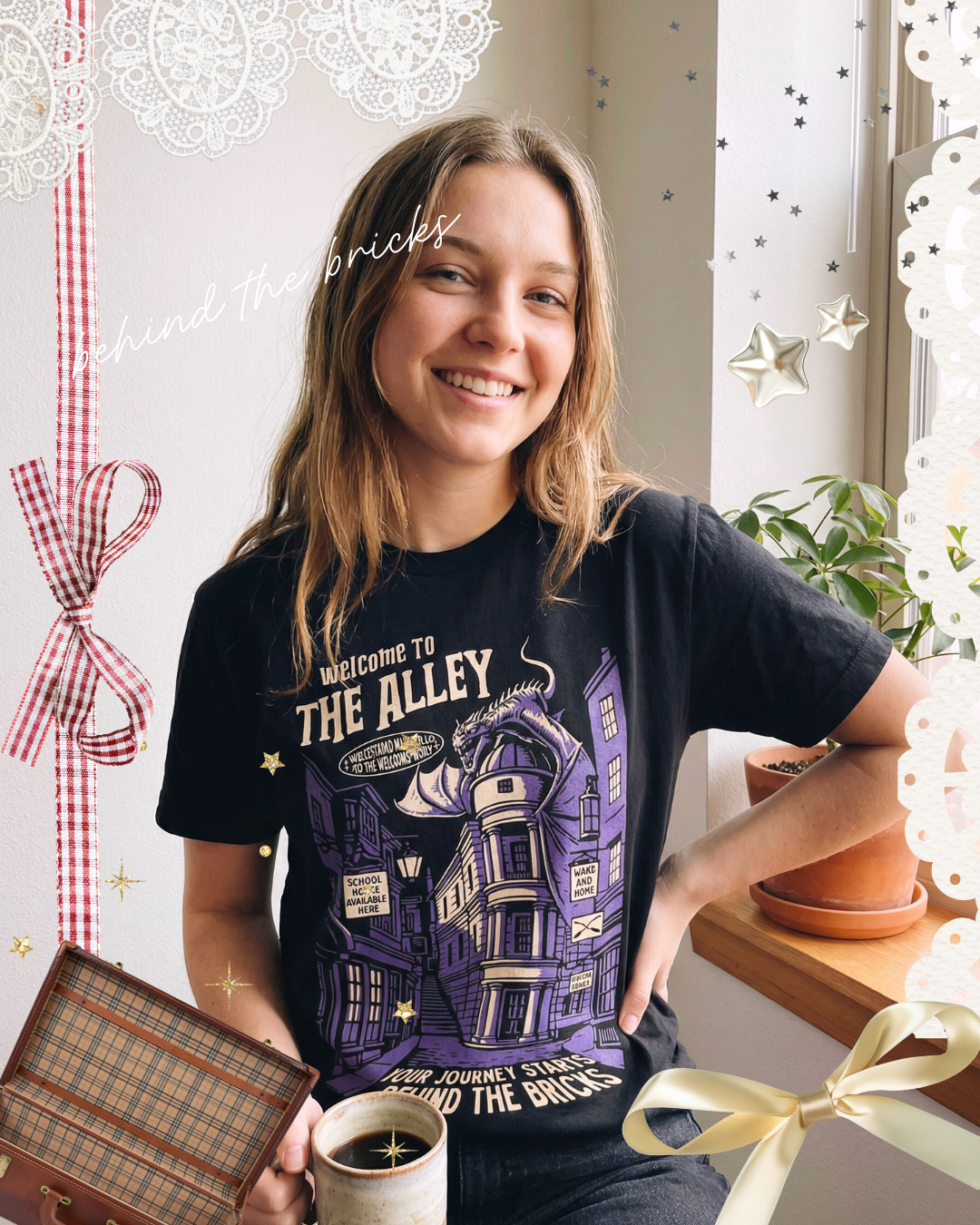 Welcome to the Alley Garment Dyed Tee