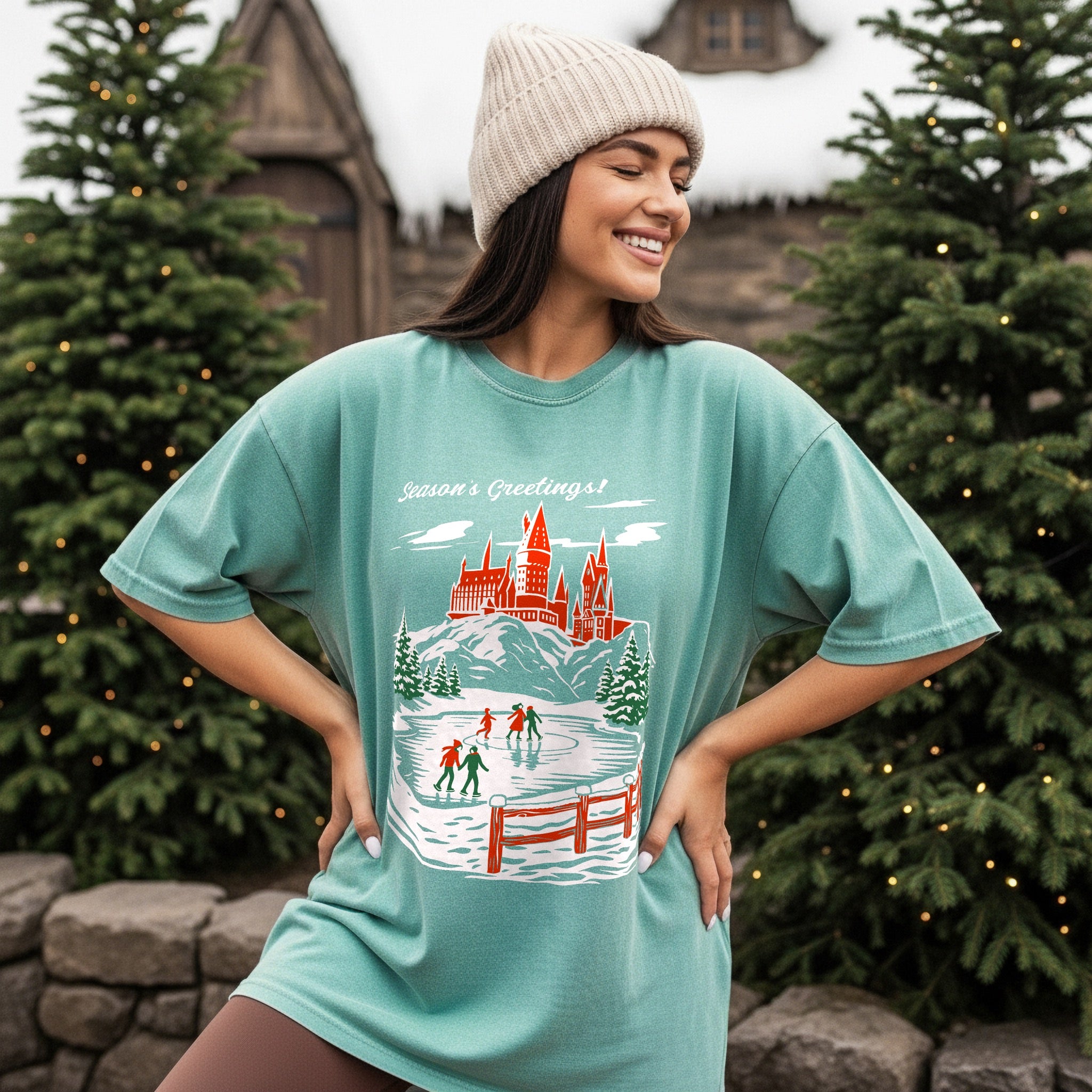 Season's Greetings 2025 Garment Dyed Tee