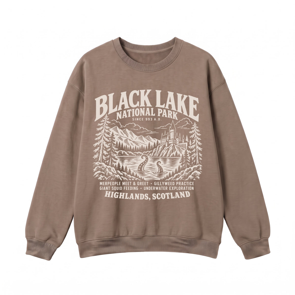 Black Lake National Park Crewneck Sweatshirt