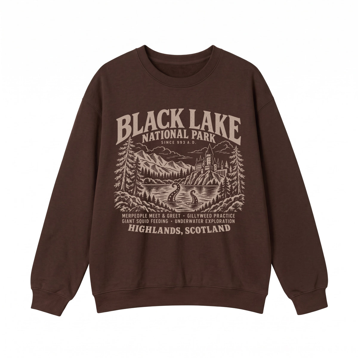 Black Lake National Park Crewneck Sweatshirt