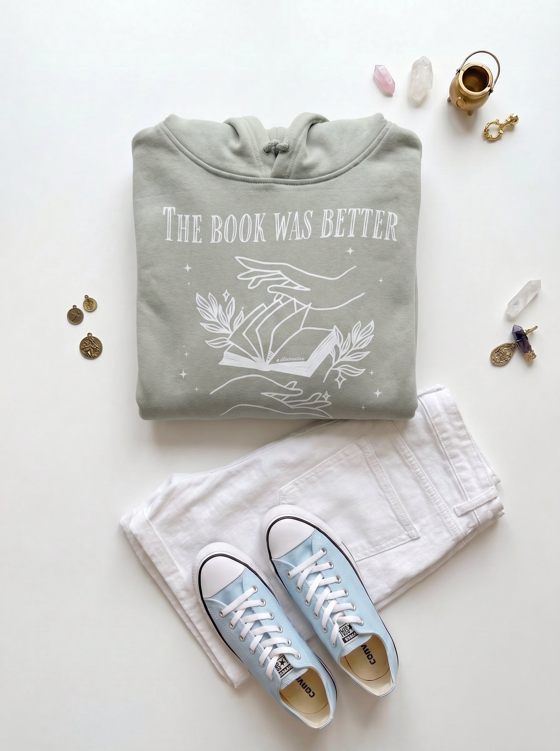 The Book Was Better Hoodie - M