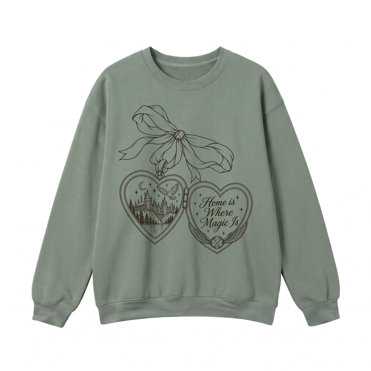 Home Is Where the Magic Is Crewneck Sweatshirt