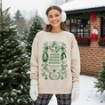 Load image into Gallery viewer, The Malfoy Manor Holiday Almanac Crewneck Sweatshirt
