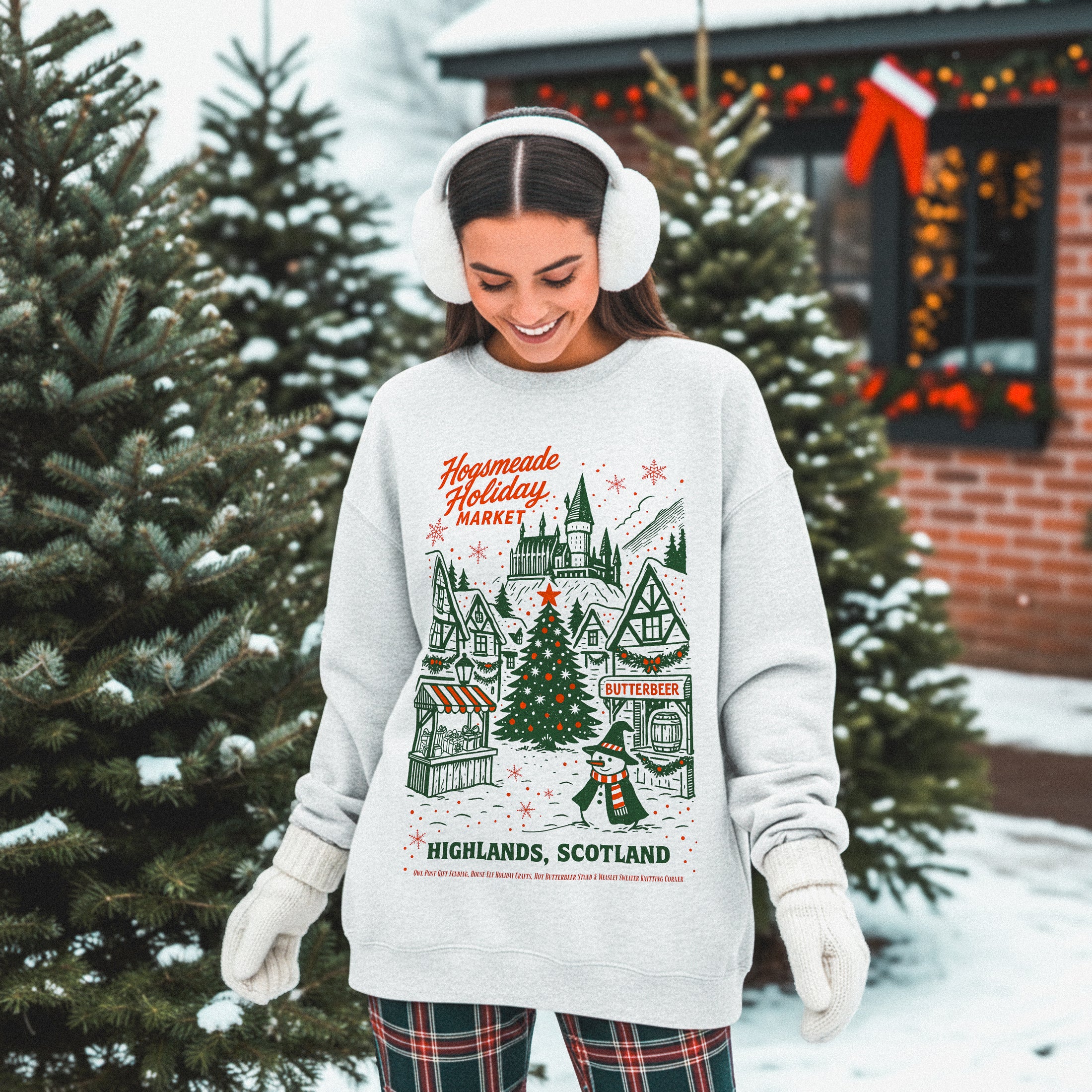 Holiday Market 2025 Crewneck Sweatshirt