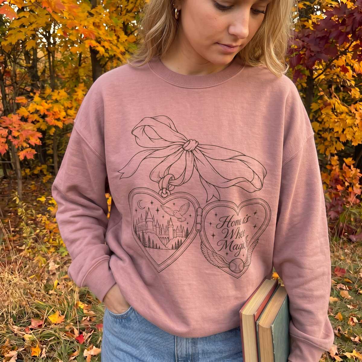 Home Is Where the Magic Is Crewneck Sweatshirt