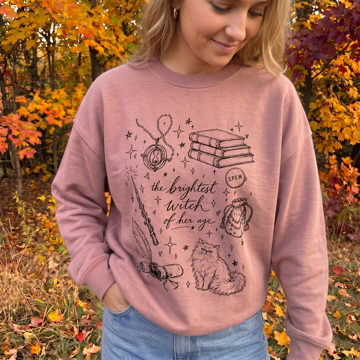 The Brightest Witch of Her Age Crewneck Sweatshirt