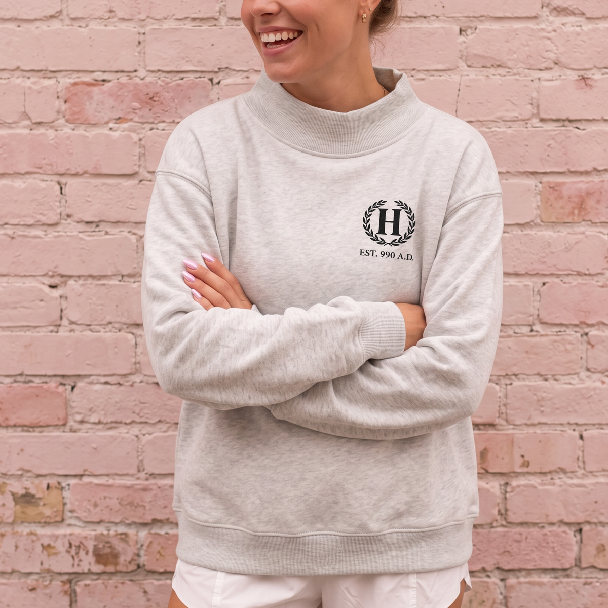 School of Wizardry Mock Neck Sweatshirt