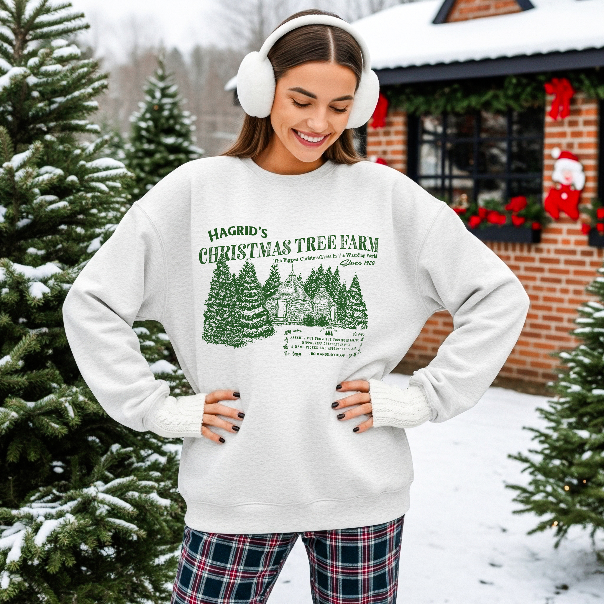 Christmas Tree Farm Crewneck Sweatshirt
