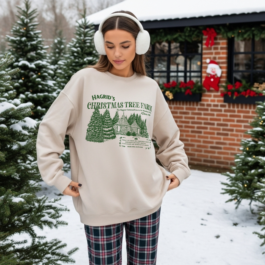 Christmas Tree Farm Crewneck Sweatshirt