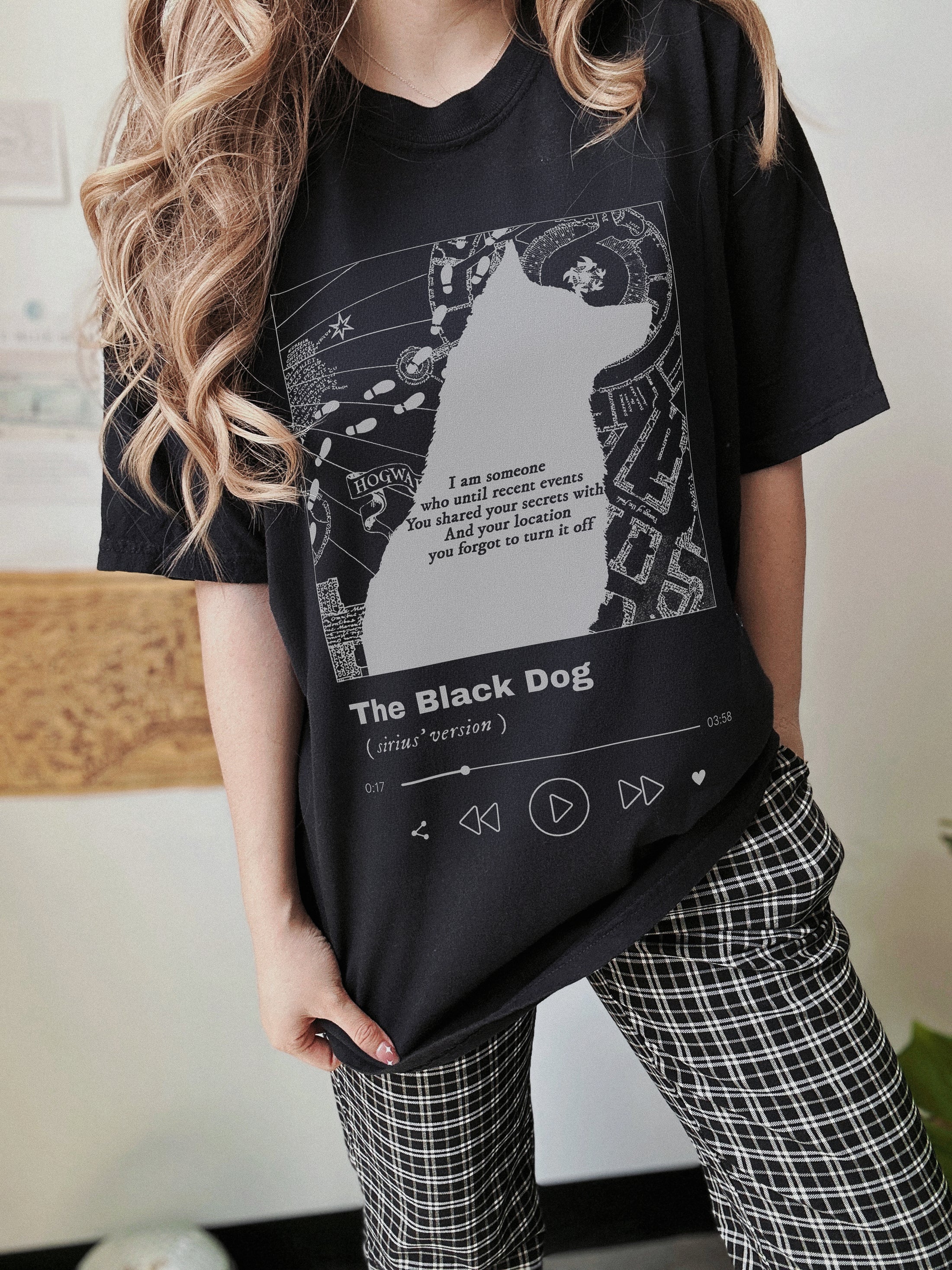 The Black Dog (Sirius' Version) Garment Dyed Tee
