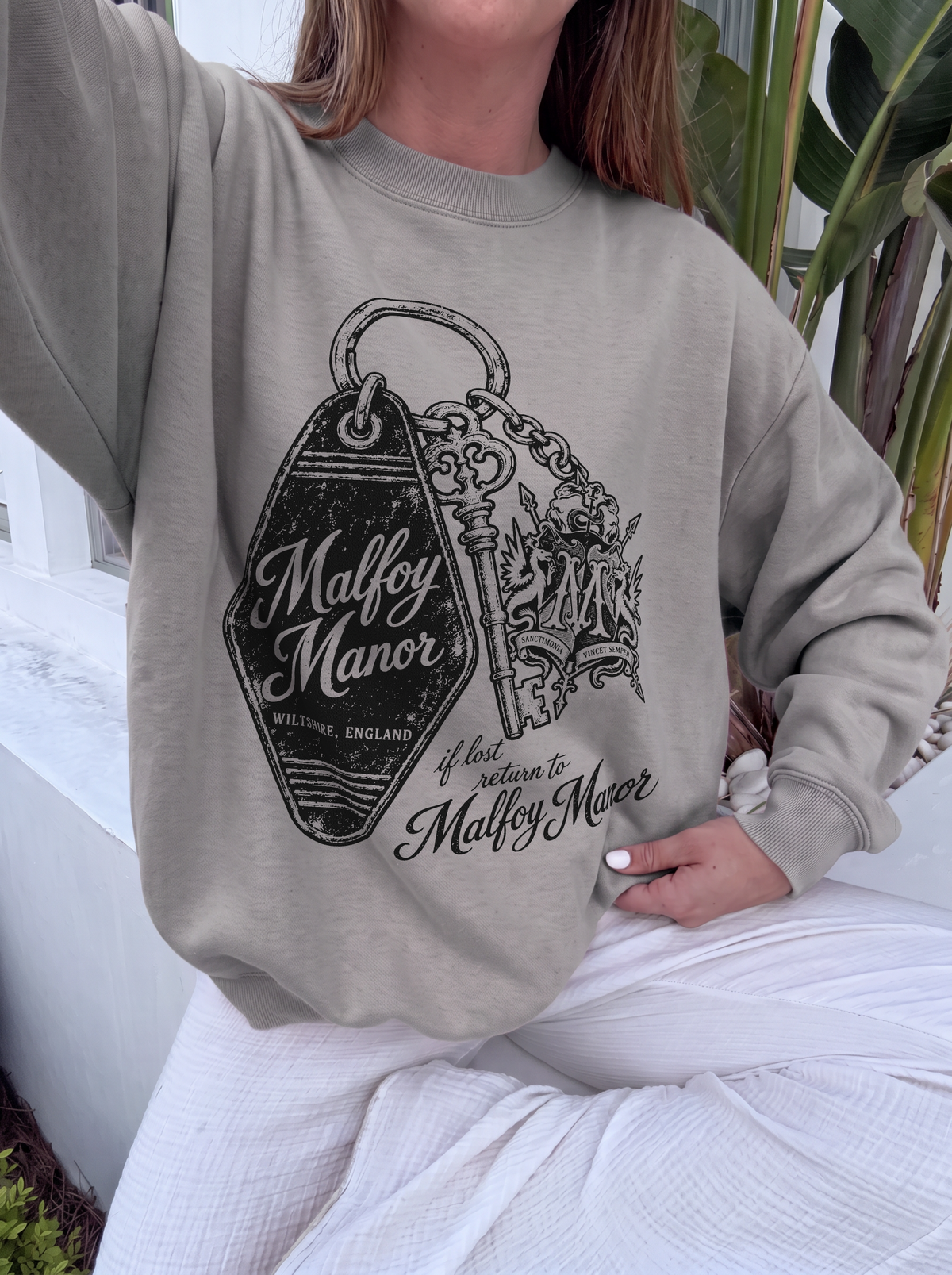 If Lost Return to the Manor Crewneck Sweatshirt