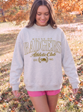 Load image into Gallery viewer, House Athletic Club - Badgers Mock Neck Sweatshirt
