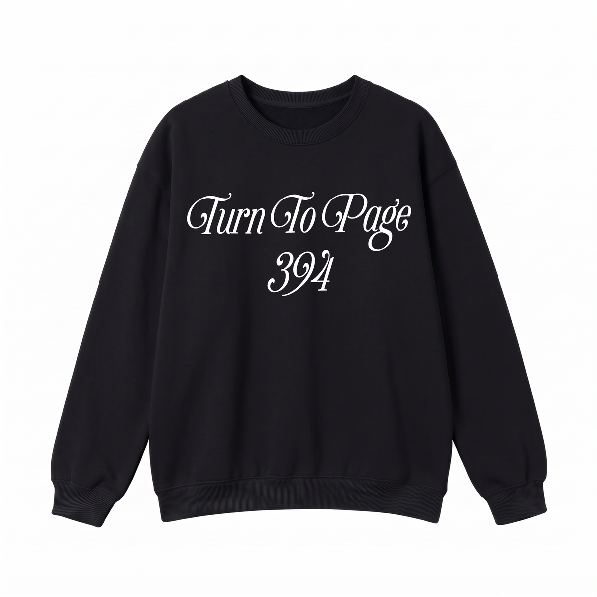 Turn To Page 394 Crewneck Sweatshirt