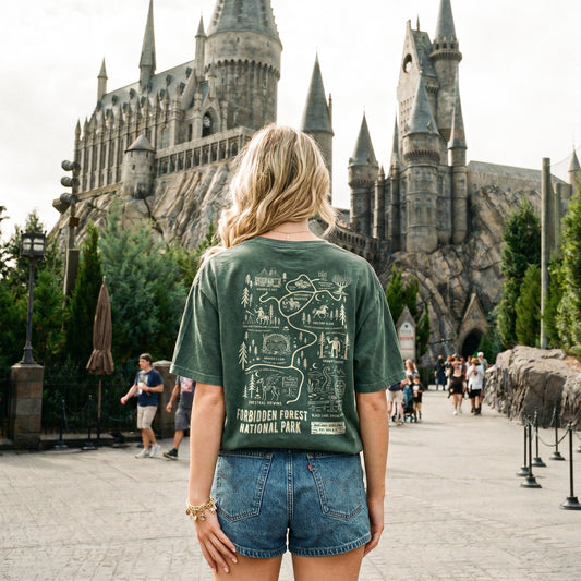 Forbidden Forest Hiking Club Garment Dyed Tee