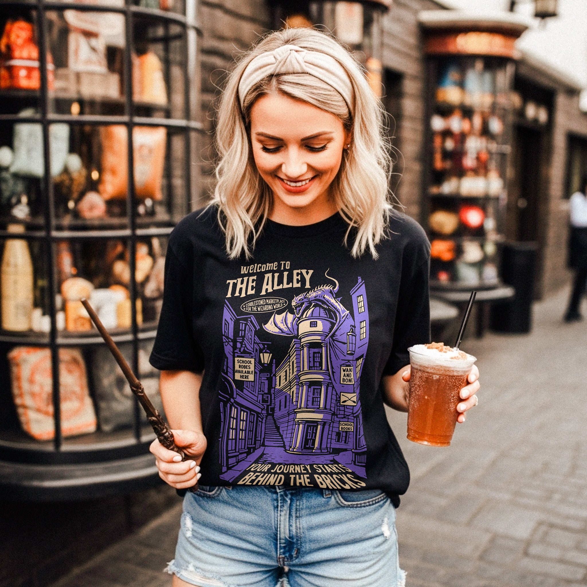 Welcome to the Alley Garment Dyed Tee