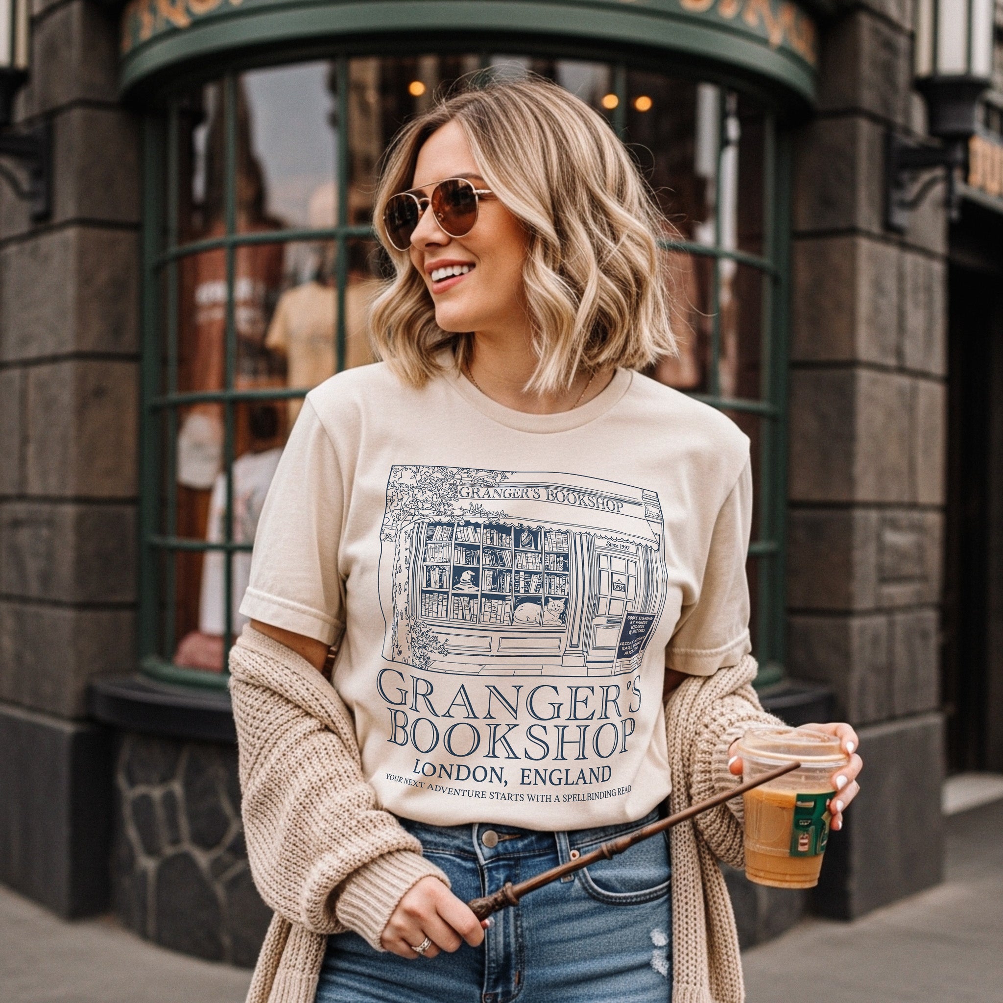 Granger's Bookshop Graphic Tee