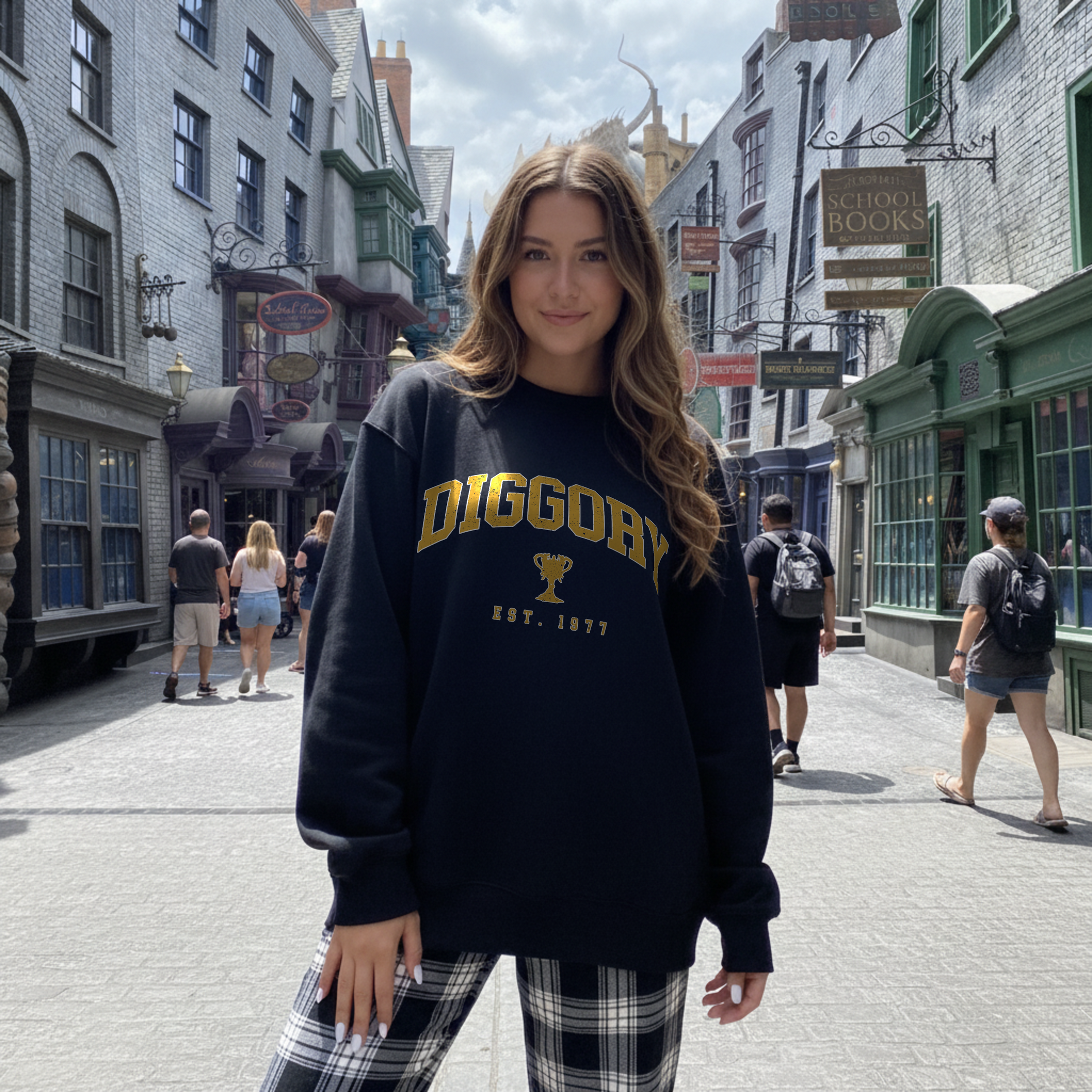 Diggory Surname Crewneck Sweatshirt