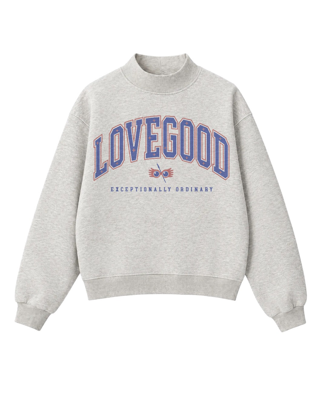 Lovegood Mock Neck Sweatshirt