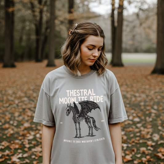 Thestral Moonlite Ride Garment Dyed Tee