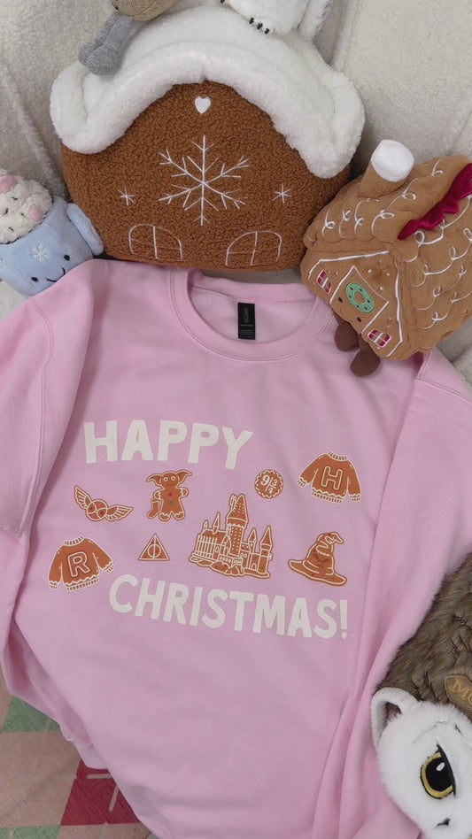Happy Christmas Crewneck Sweatshirt