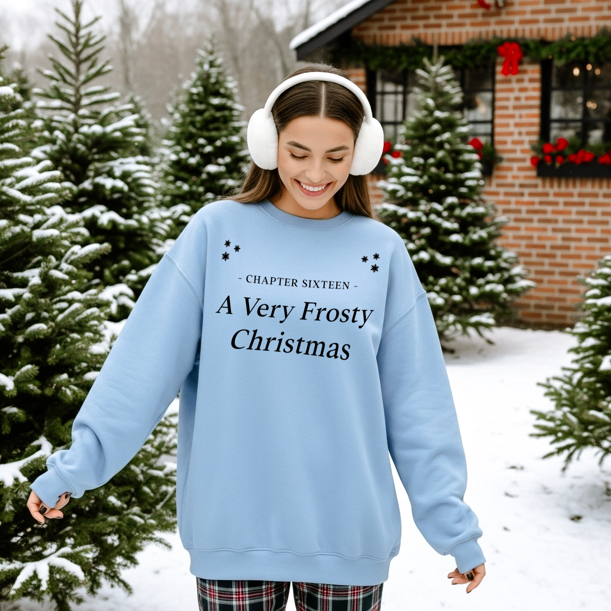 A Very Frosty Christmas Sweatshirt