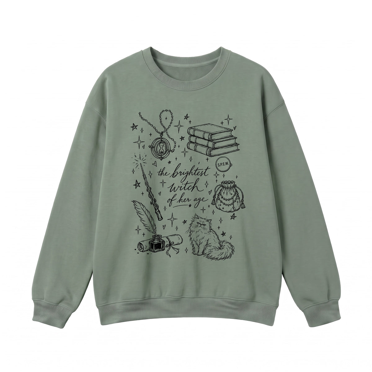 The Brightest Witch of Her Age Crewneck Sweatshirt