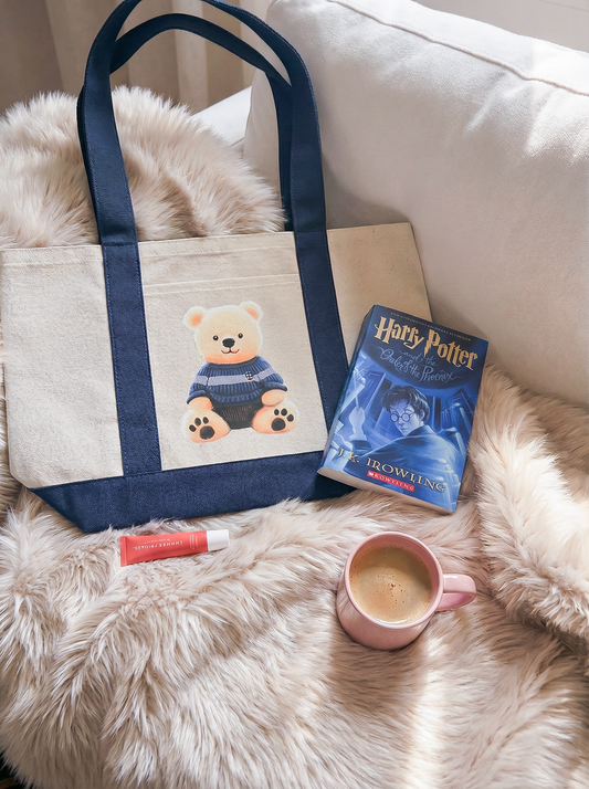 House of Eagle Bear - Tote / Boat Tote / Navy