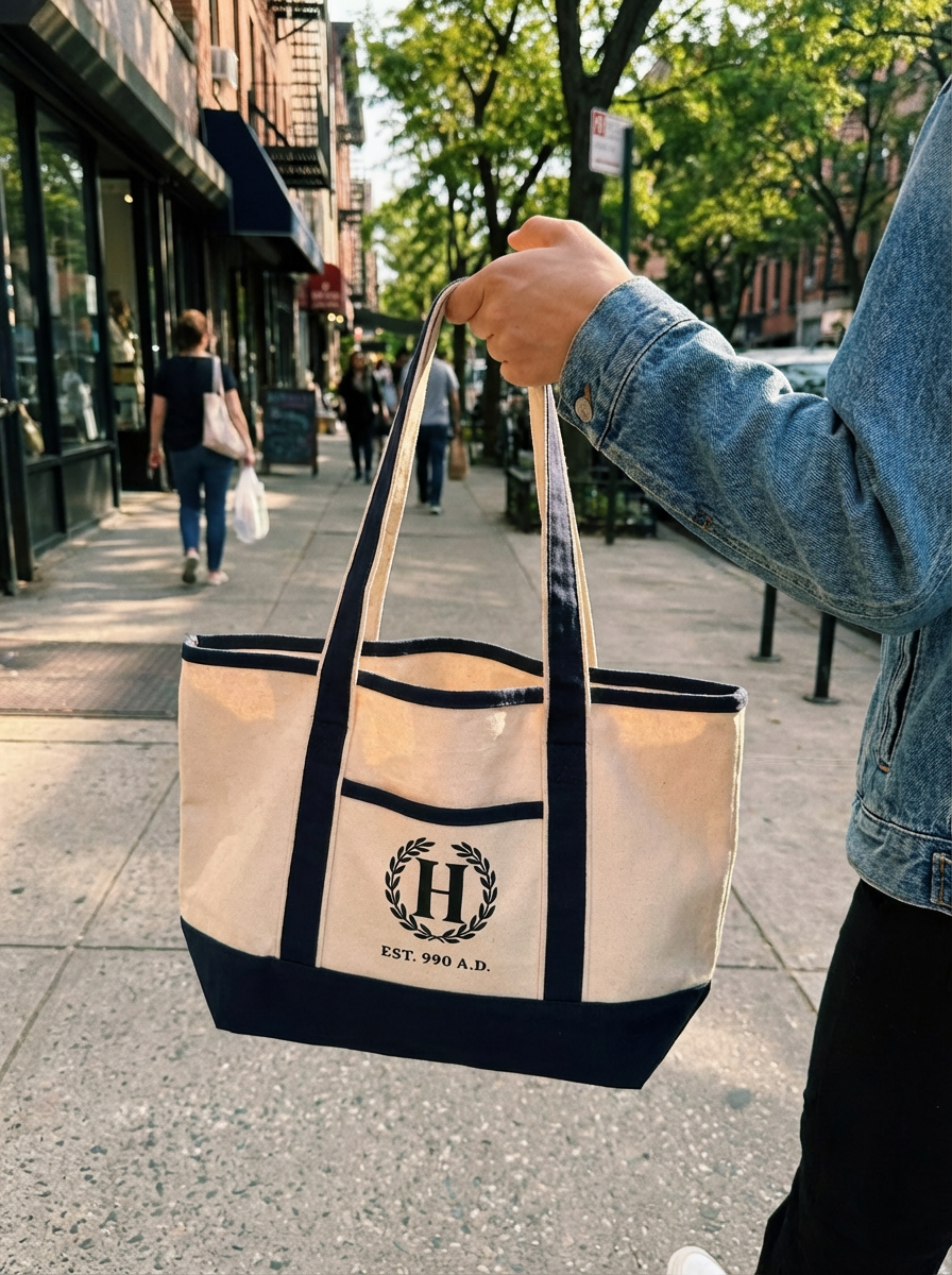 ALUMNI - Tote / Boat Tote / Maroon