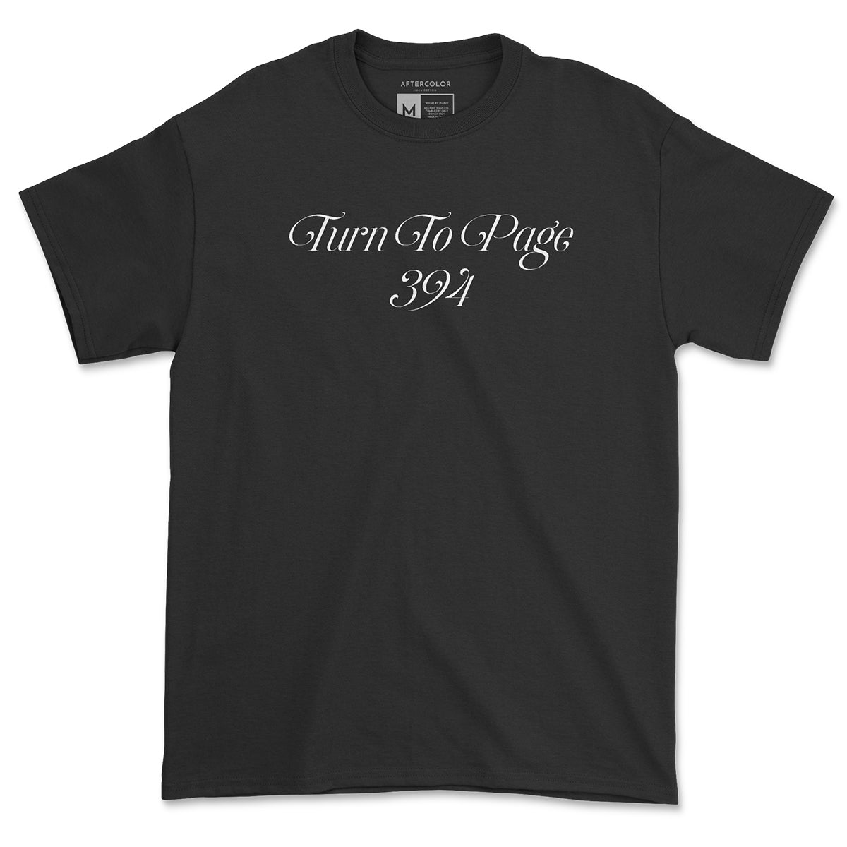 Turn To Page 394 Graphic Tee