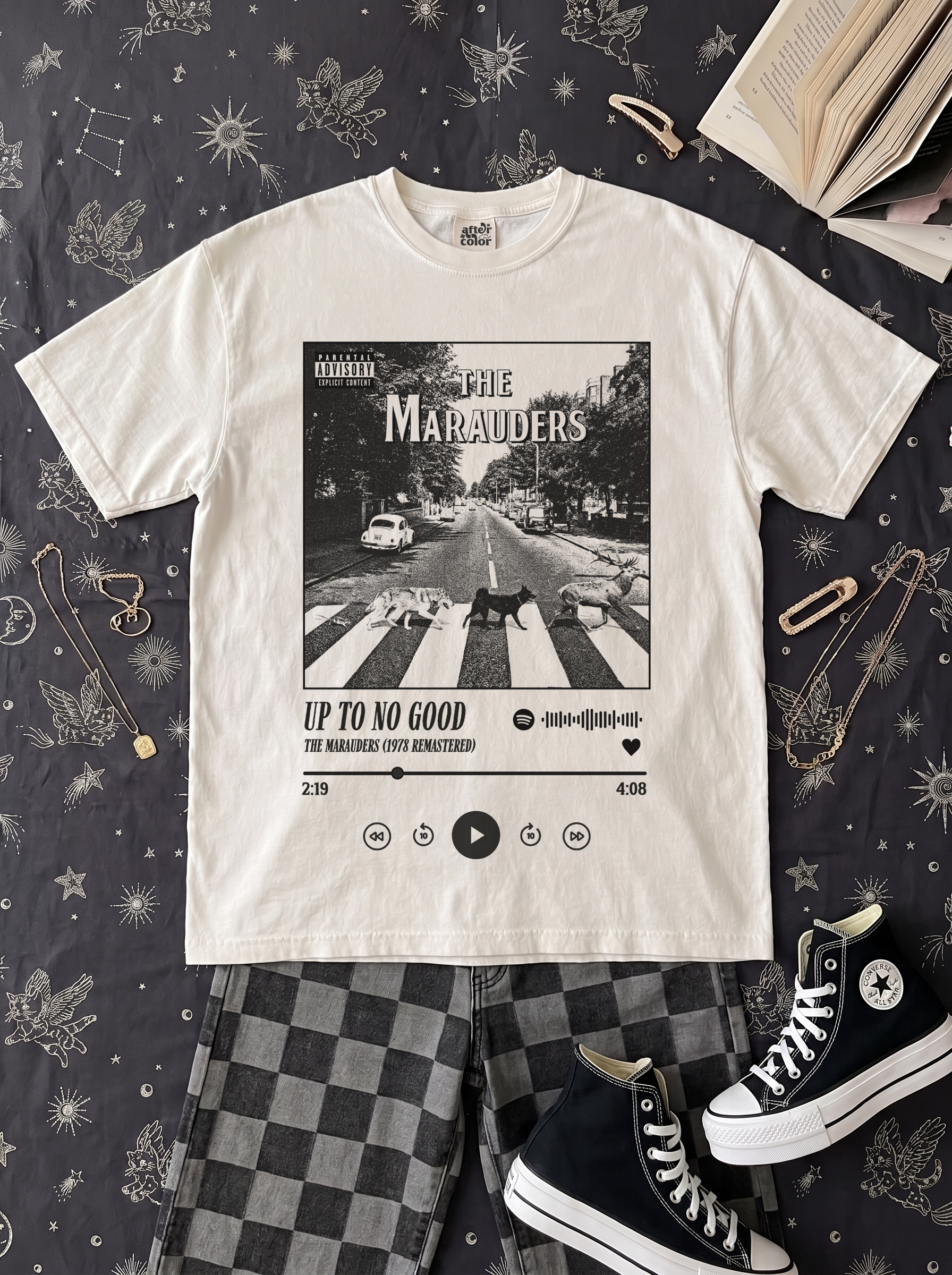 Up To No Good Garment Dyed Tee