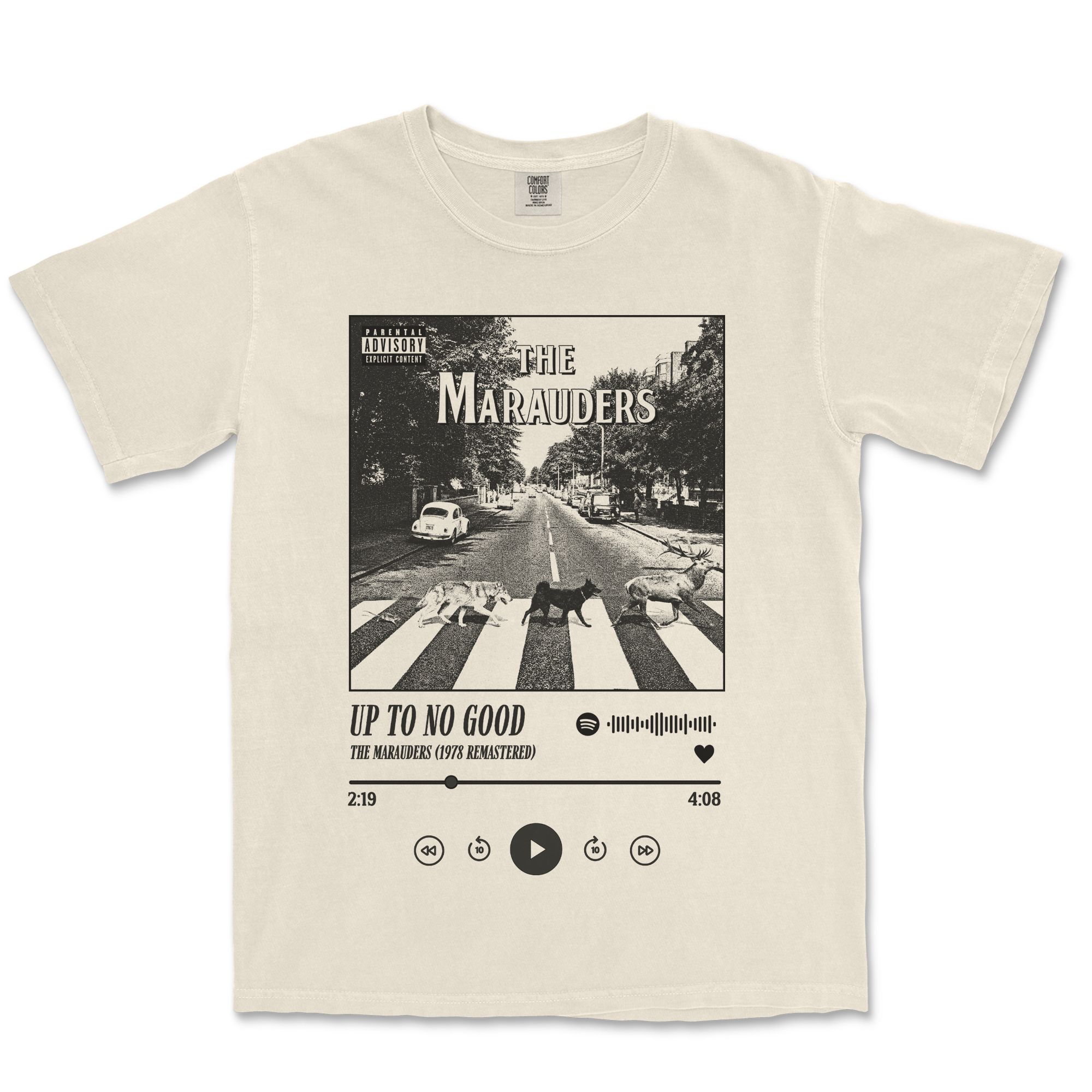 Up To No Good Garment Dyed Tee