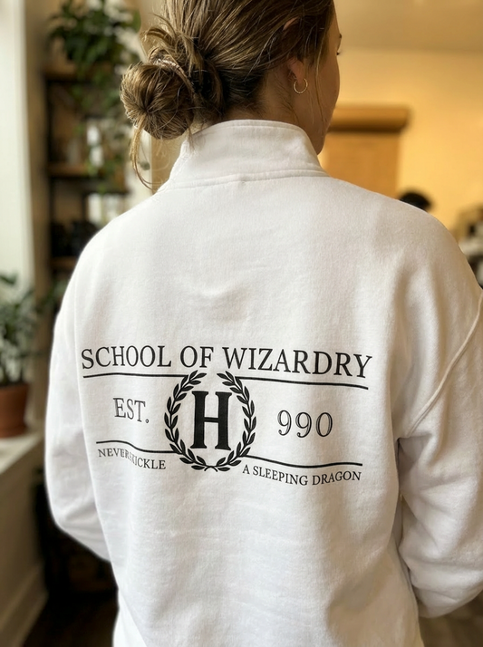 School of Magic Quarter Zip Sweatshirt (3XL)