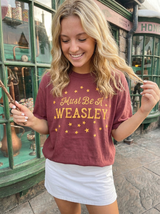 Must Be A Weasley Garment Dyed Tee