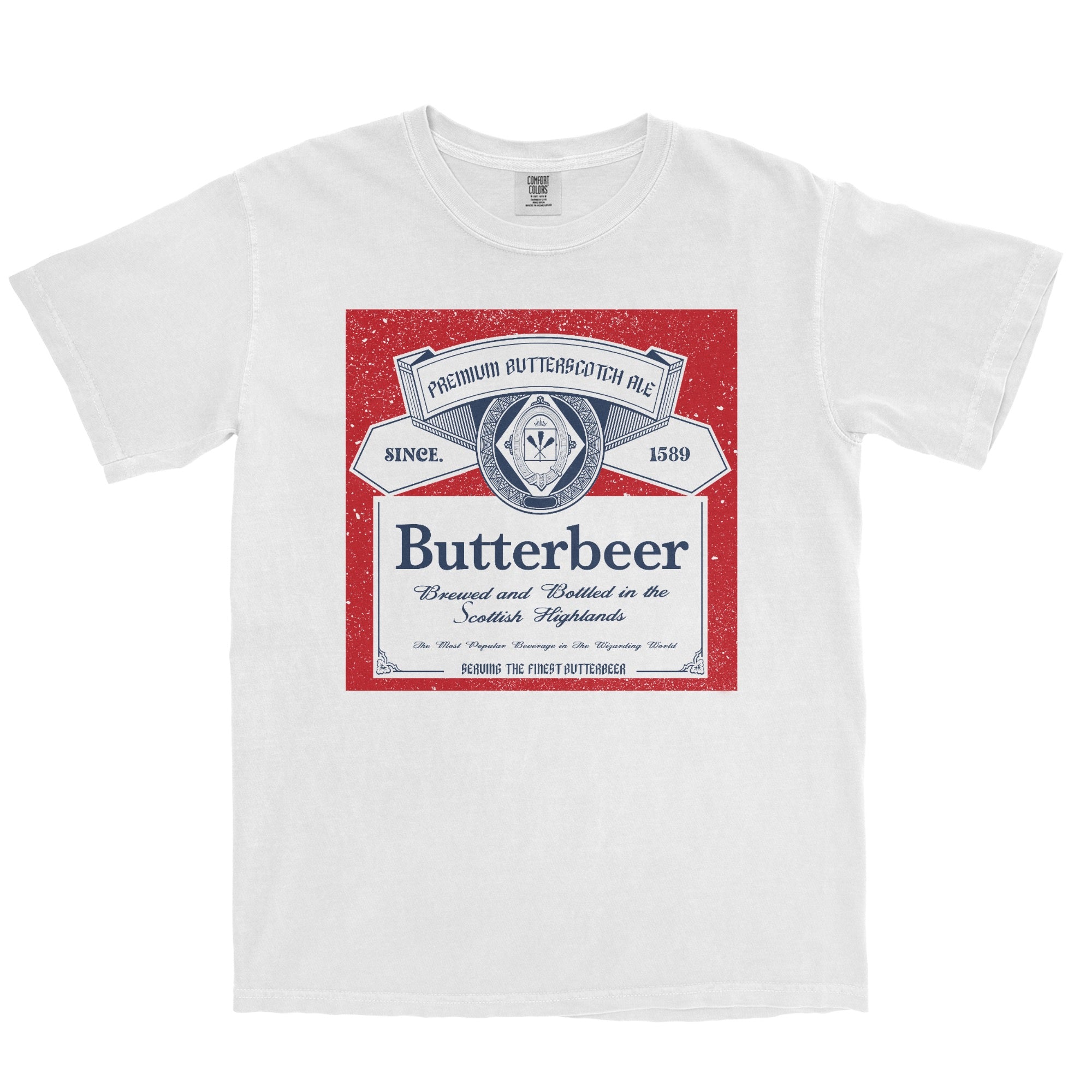 Vintage Butterbeer Garment Dyed Tee