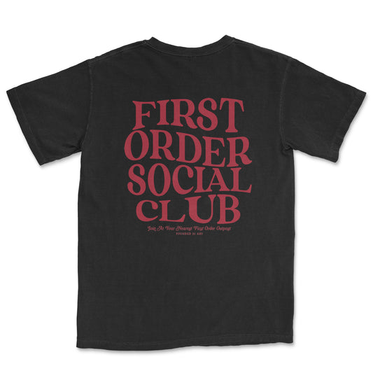 First Order Social Club Garment Dyed Tee