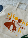 Load image into Gallery viewer, Visit Tatooine Large Zippered Tote - Tote Zipper Large / Natural

