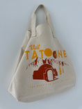 Load image into Gallery viewer, Visit Tatooine Large Zippered Tote - Tote Zipper Large / Natural
